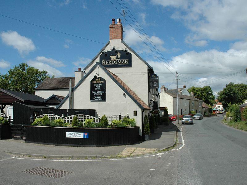 The Herdsman Pub in North Cowton